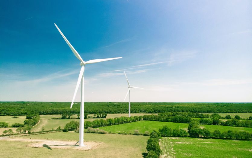 Windräder auf dem Land  - Klimaziele erreichen